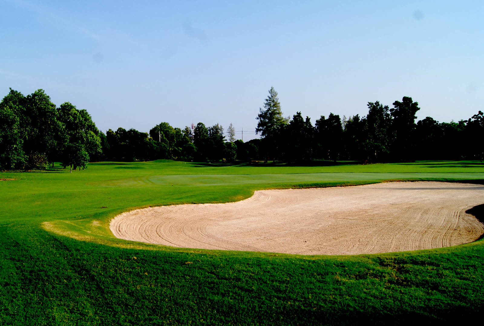 Fairway Bunker, The Vintage Club, Bangkok, Thailand