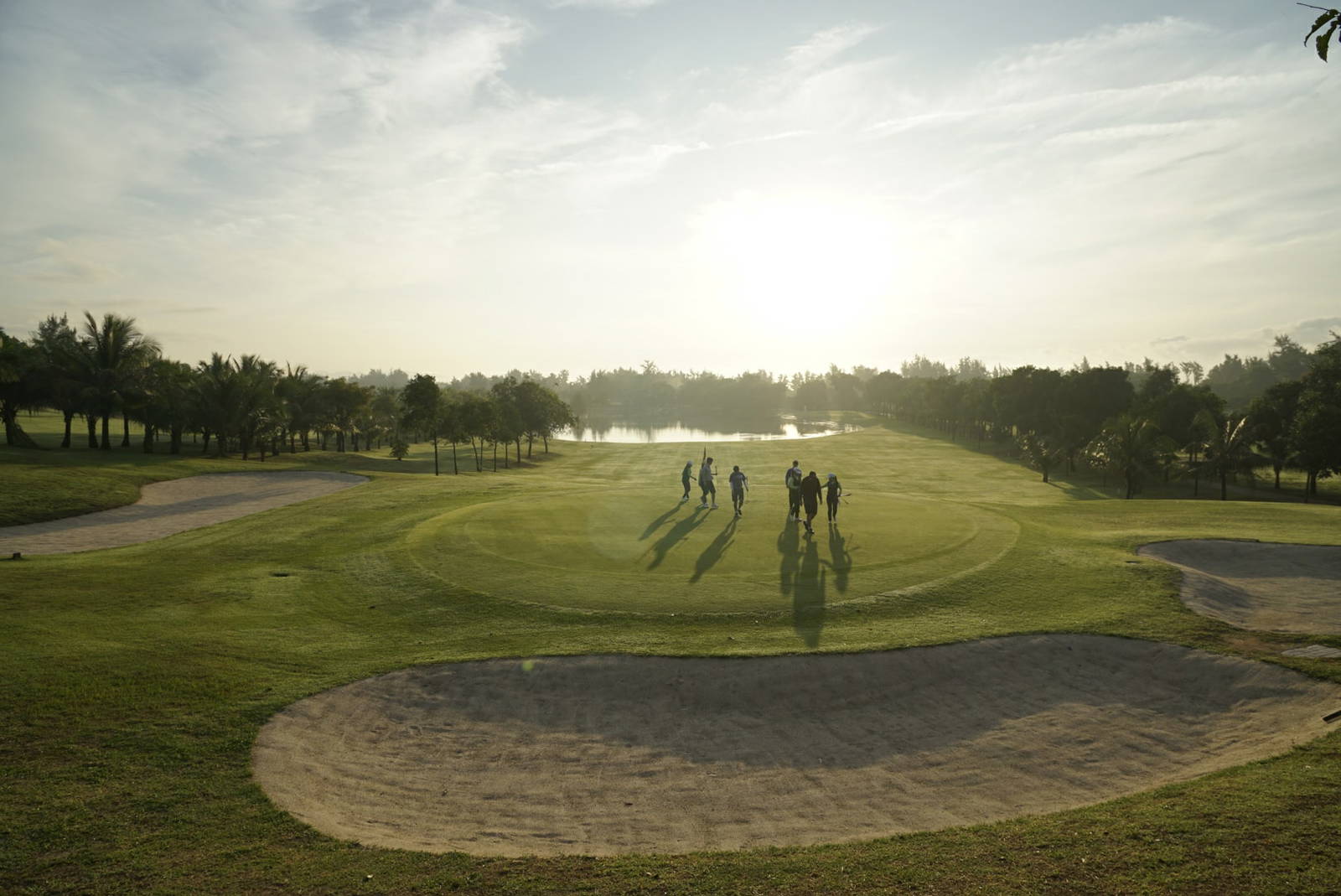 Green, Bunker, Vung Tau Paradise & Golf Resort, Ho Chi Minh, Vietnam