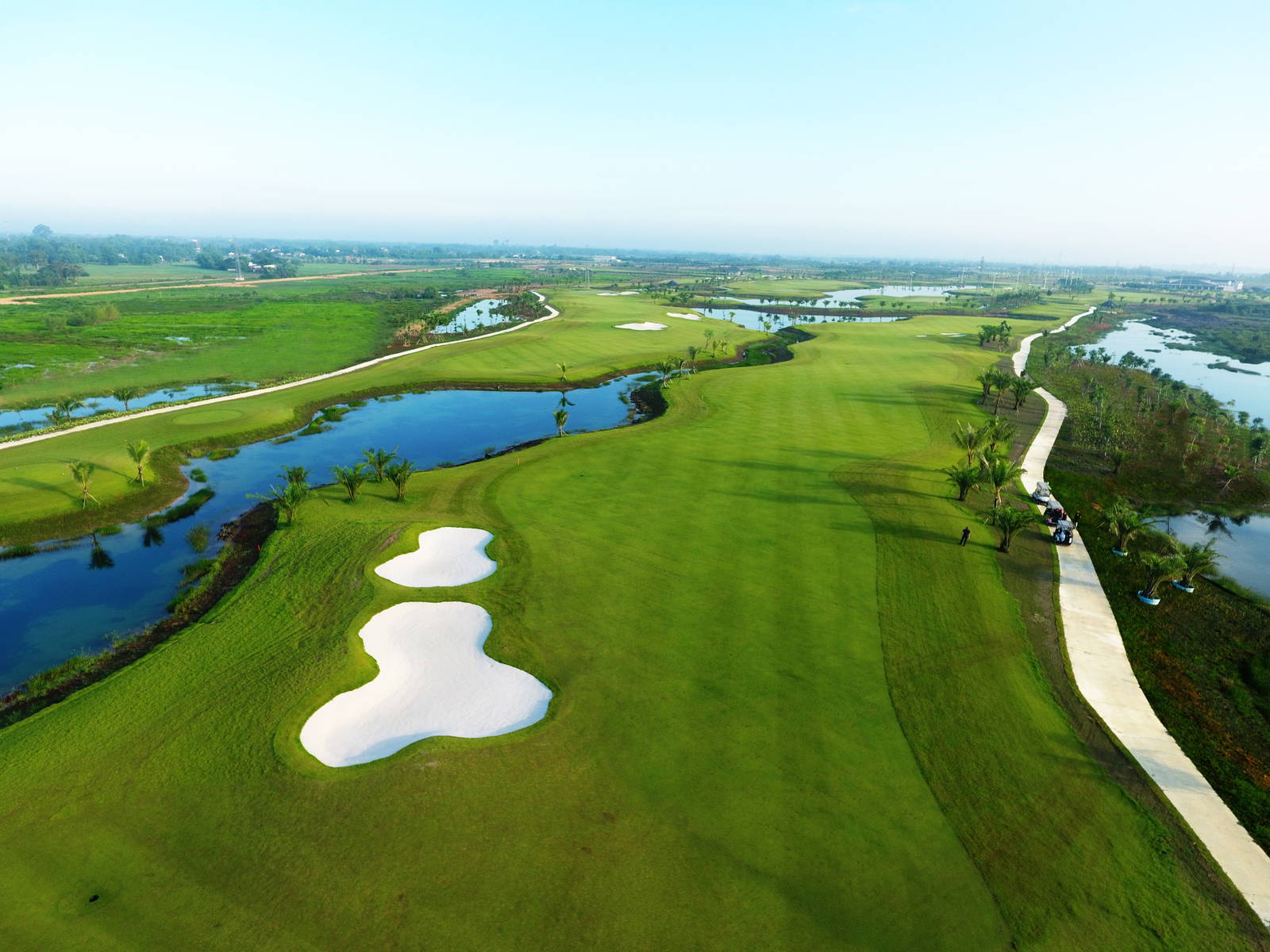 Aerial View, West Lakes Golf & Villas, Ho Chi Minh, Vietnam
