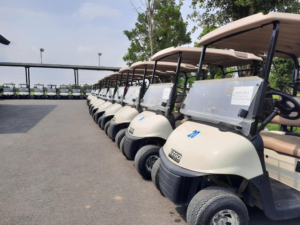 Cart, West Lakes Golf & Villas, Ho Chi Minh, Vietnam