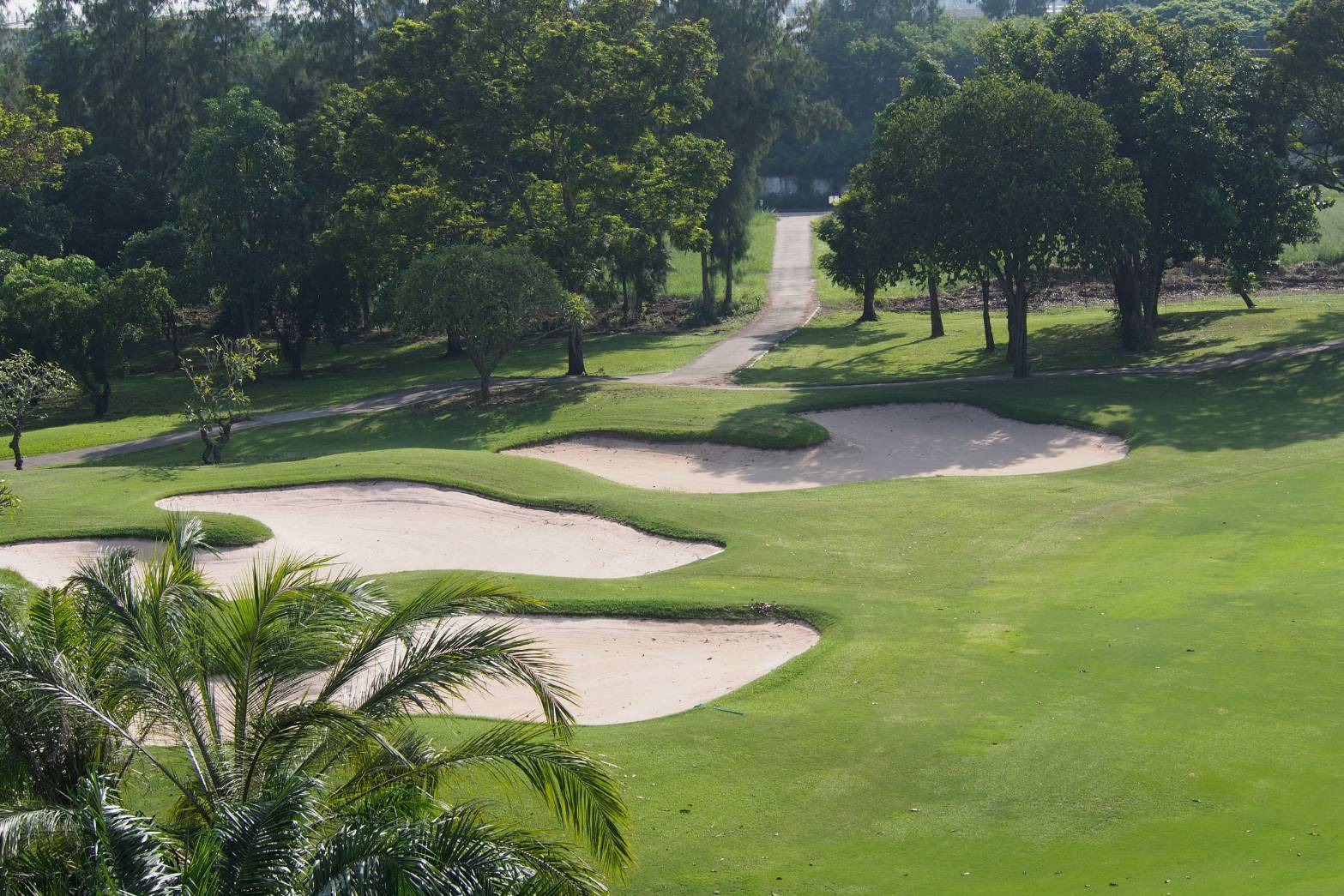 Fairway Bunker, Windsor Park & Golf Club, Bangkok, Thailand