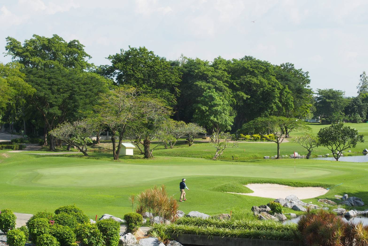 Green, Bunker, Windsor Park & Golf Club, Bangkok, Thailand