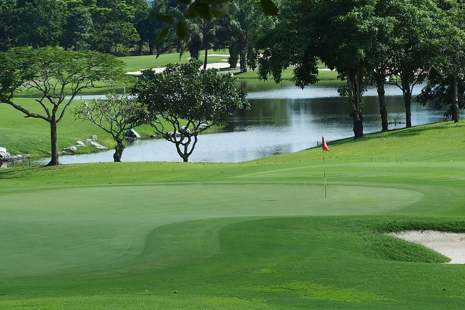 Green, Windsor Park & Golf Club, Bangkok, Thailand